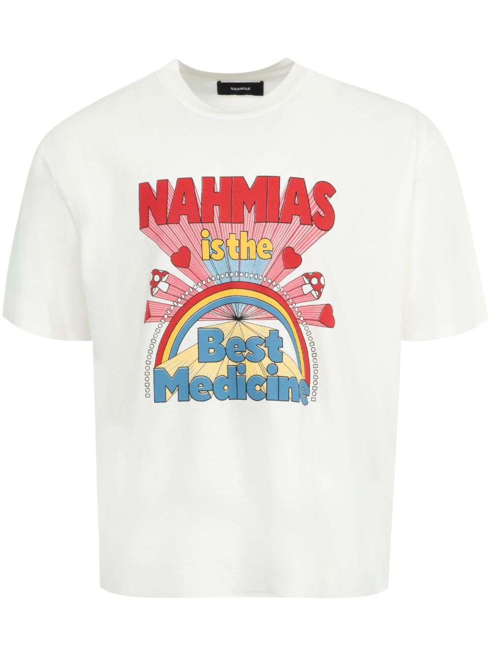 Nahmias Medicine T恤 - 白色