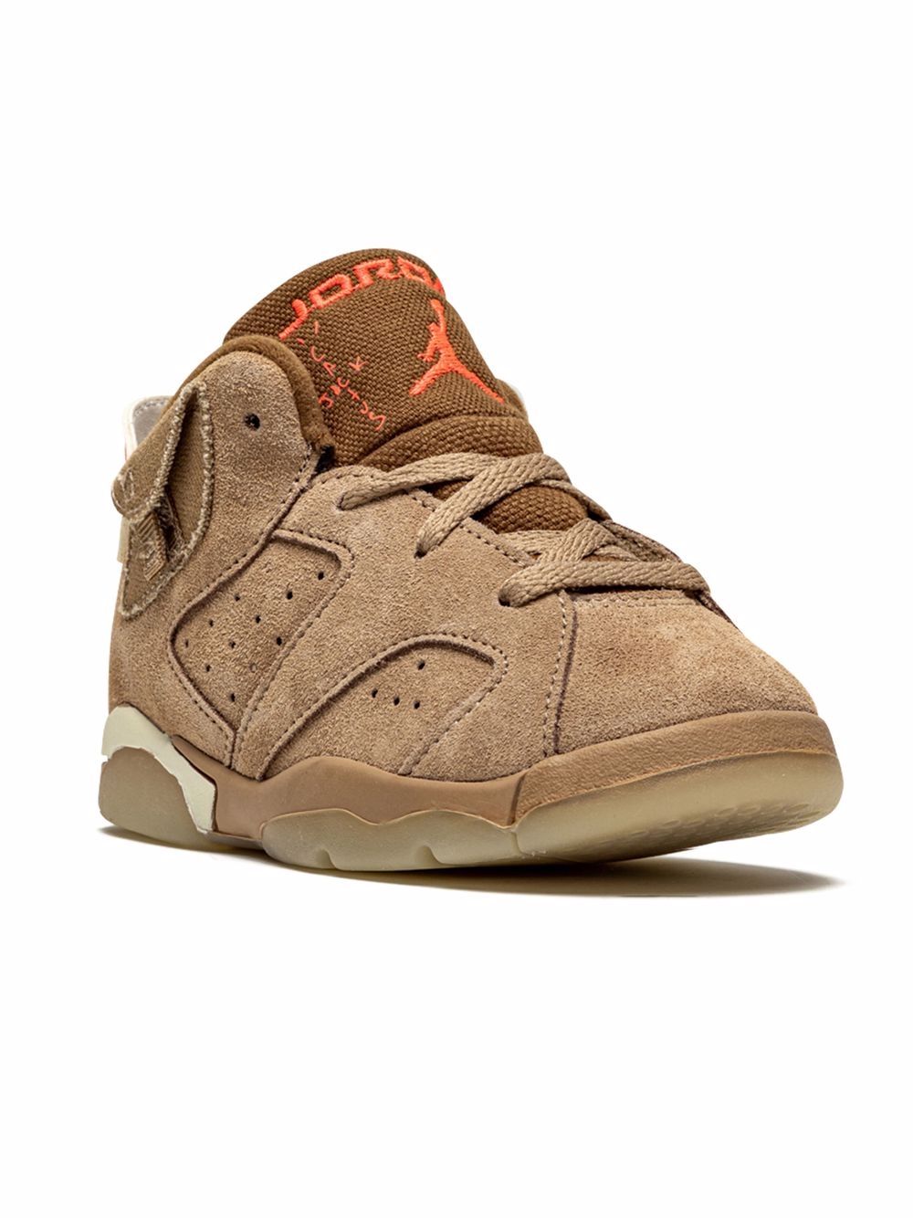 Jordan Kids Air Jordan 6 Retro 运动鞋 - 褐色