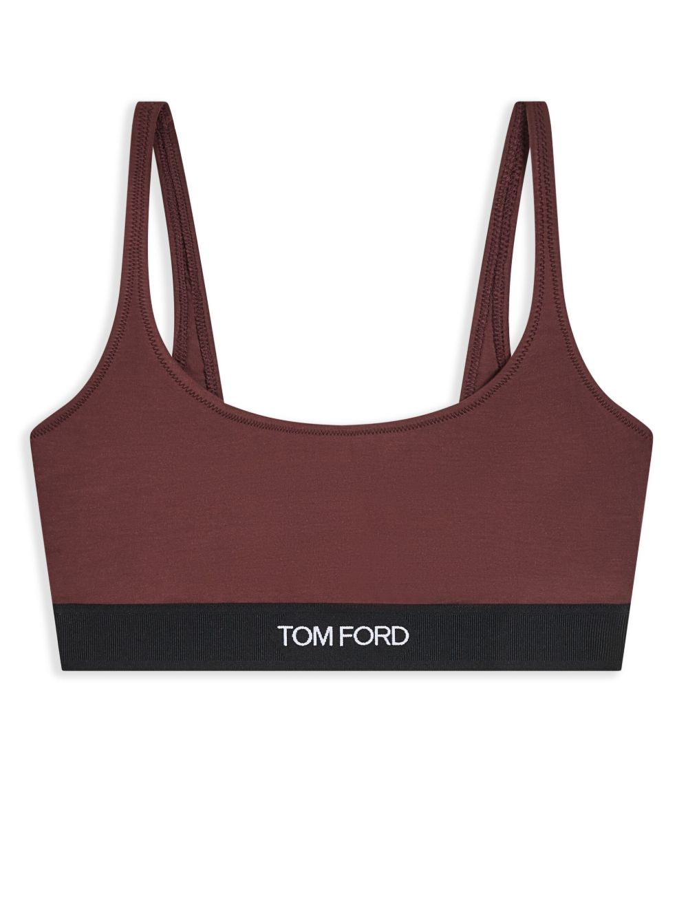 TOM FORD 密织文胸 - 褐色
