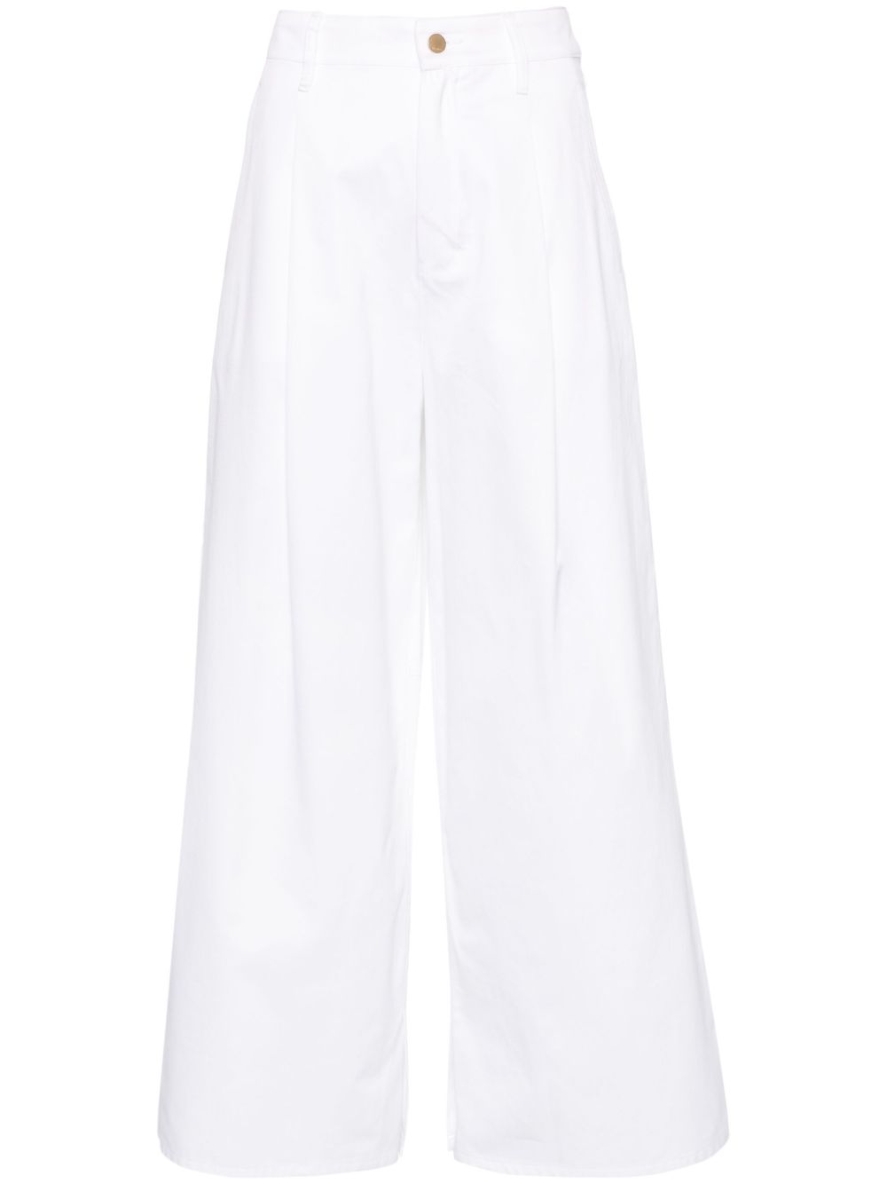 'S Max Mara Vincent 阔腿裤 - 白色