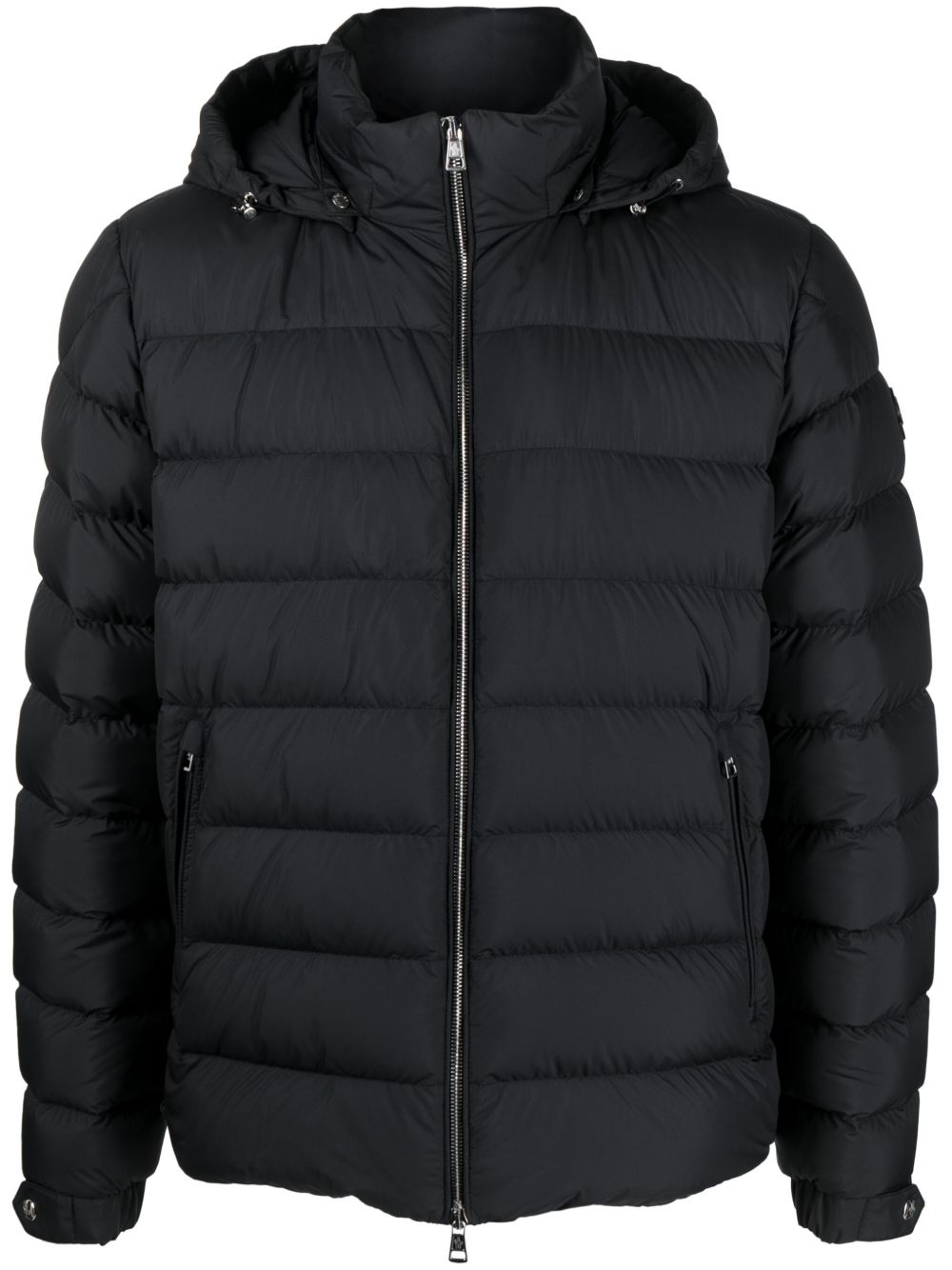 Moncler Arneb 连帽蓬松夹克 - 黑色