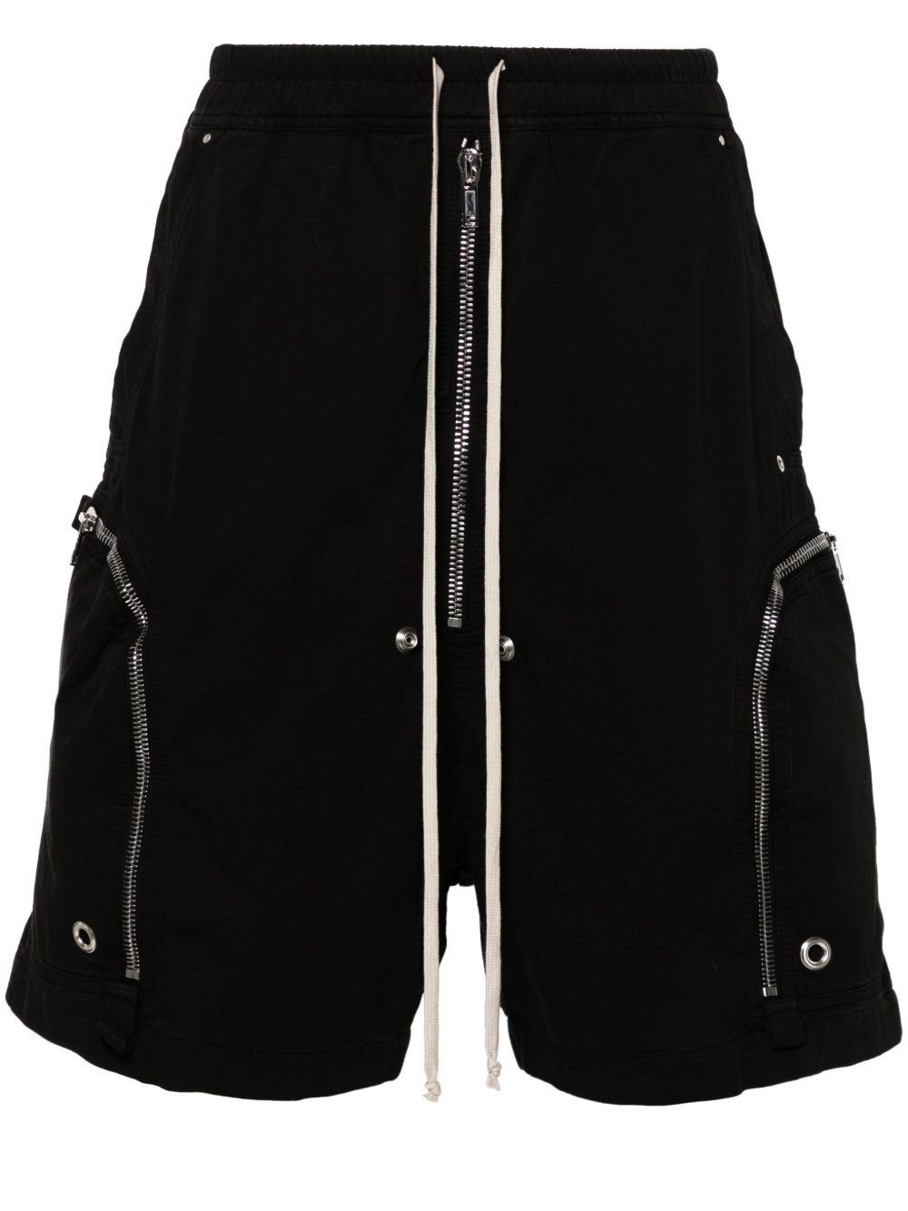 Rick Owens DRKSHDW Bauhaus 短裤 - 黑色