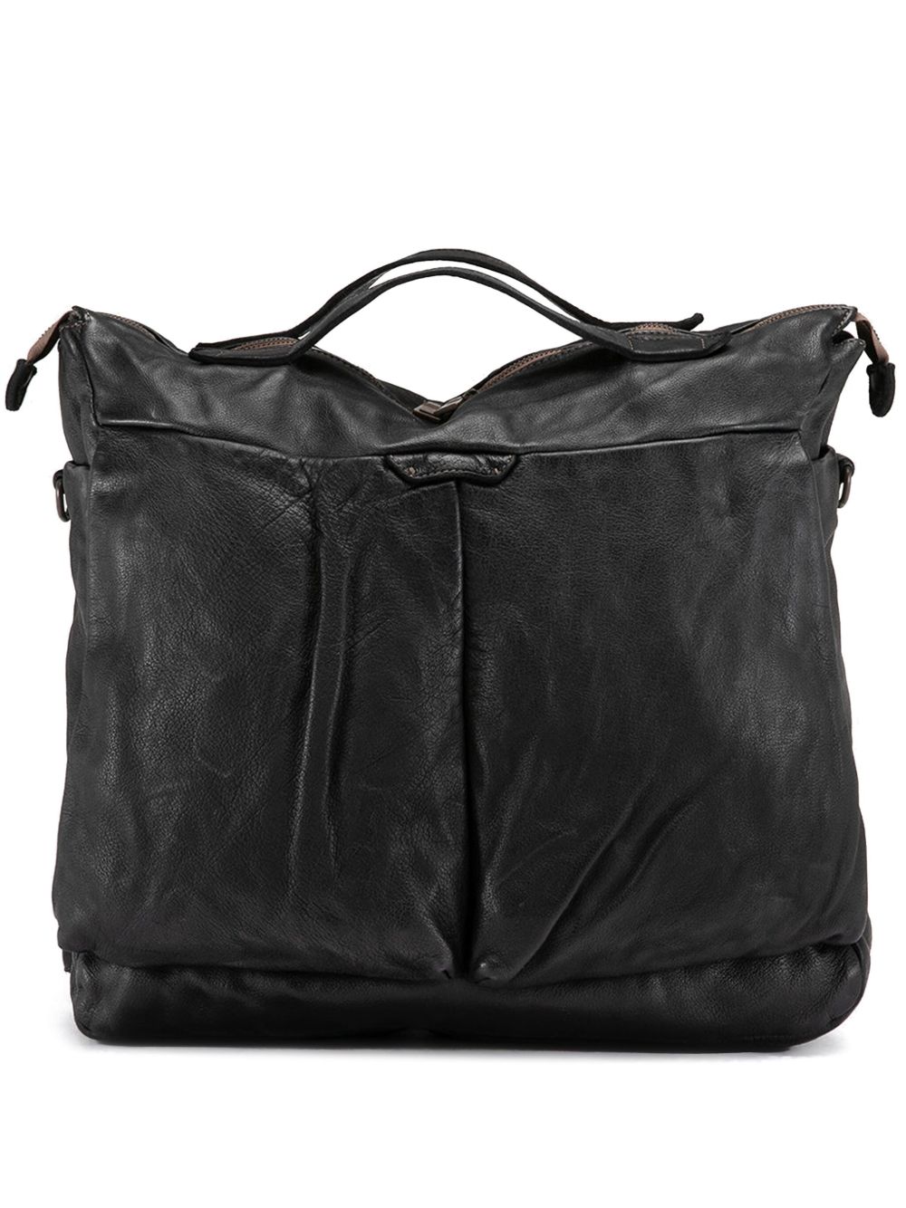 Officine Creative HELMET 036 皮质双肩包 - 黑色