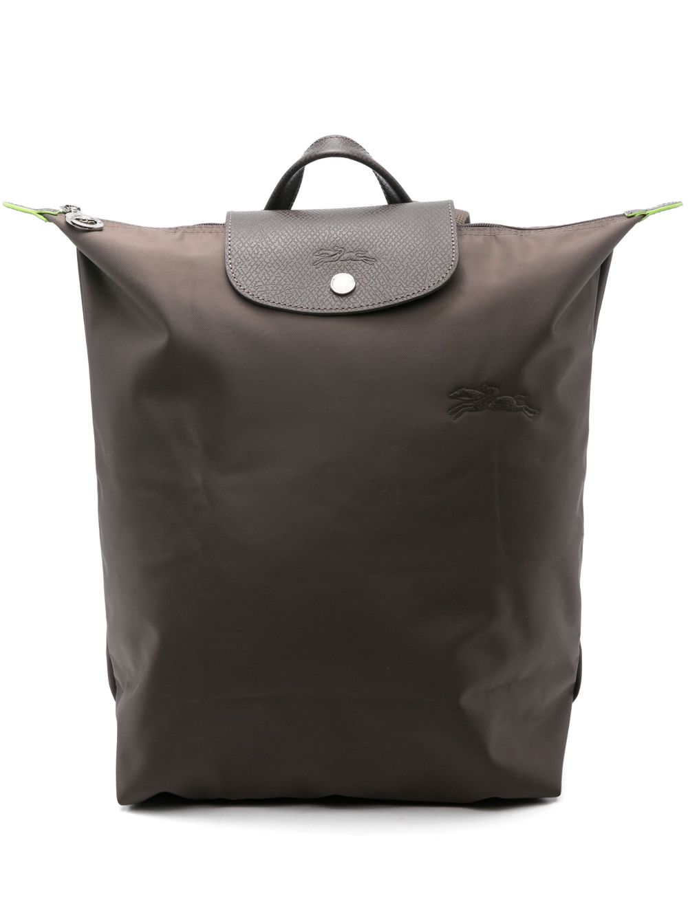 Longchamp Le Pliage 中号双肩包 - 褐色