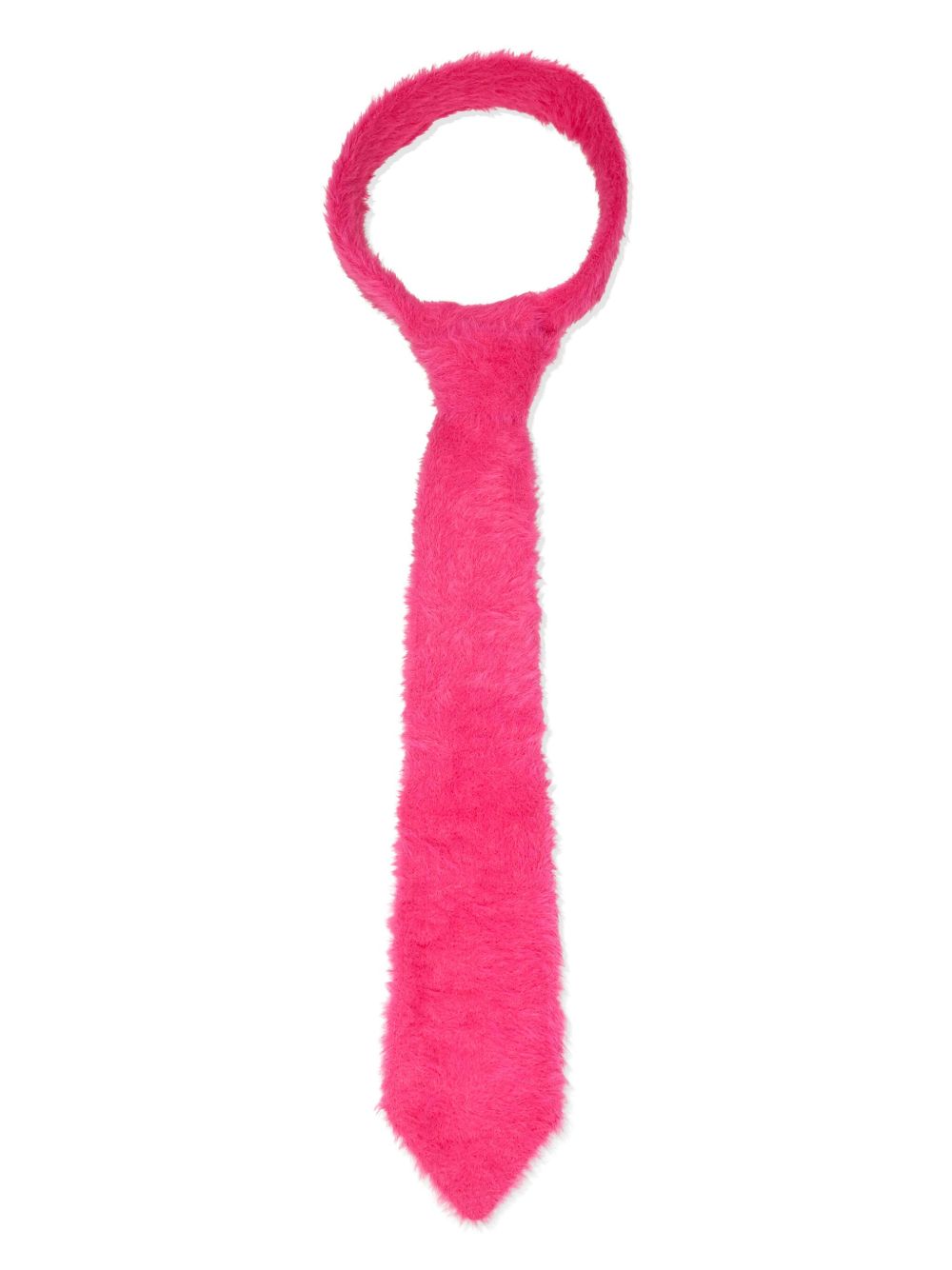 Charles Jeffrey Loverboy Fluffy 领带 - 粉色