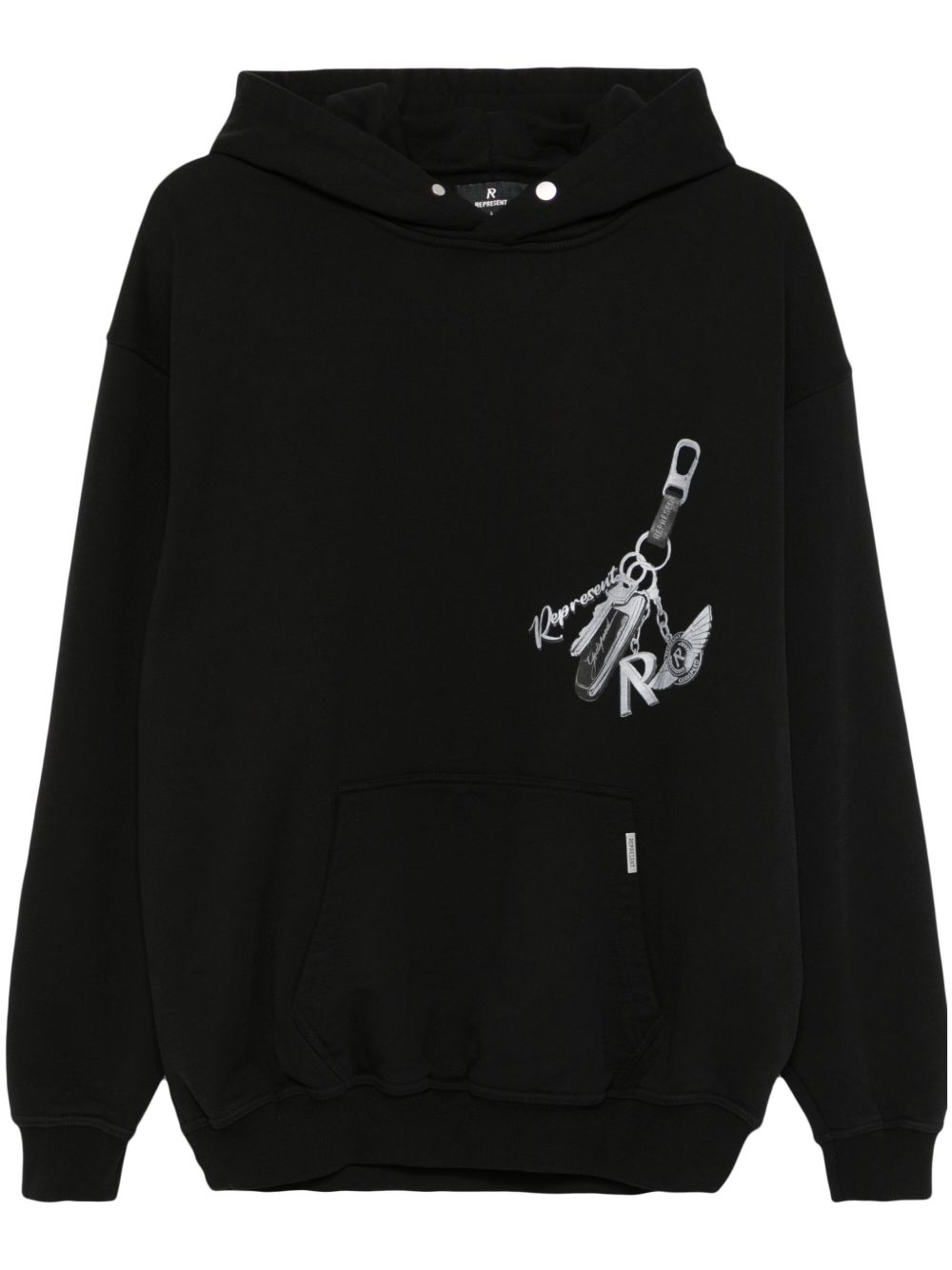 Represent Keys to the Club 连帽衫 - 黑色