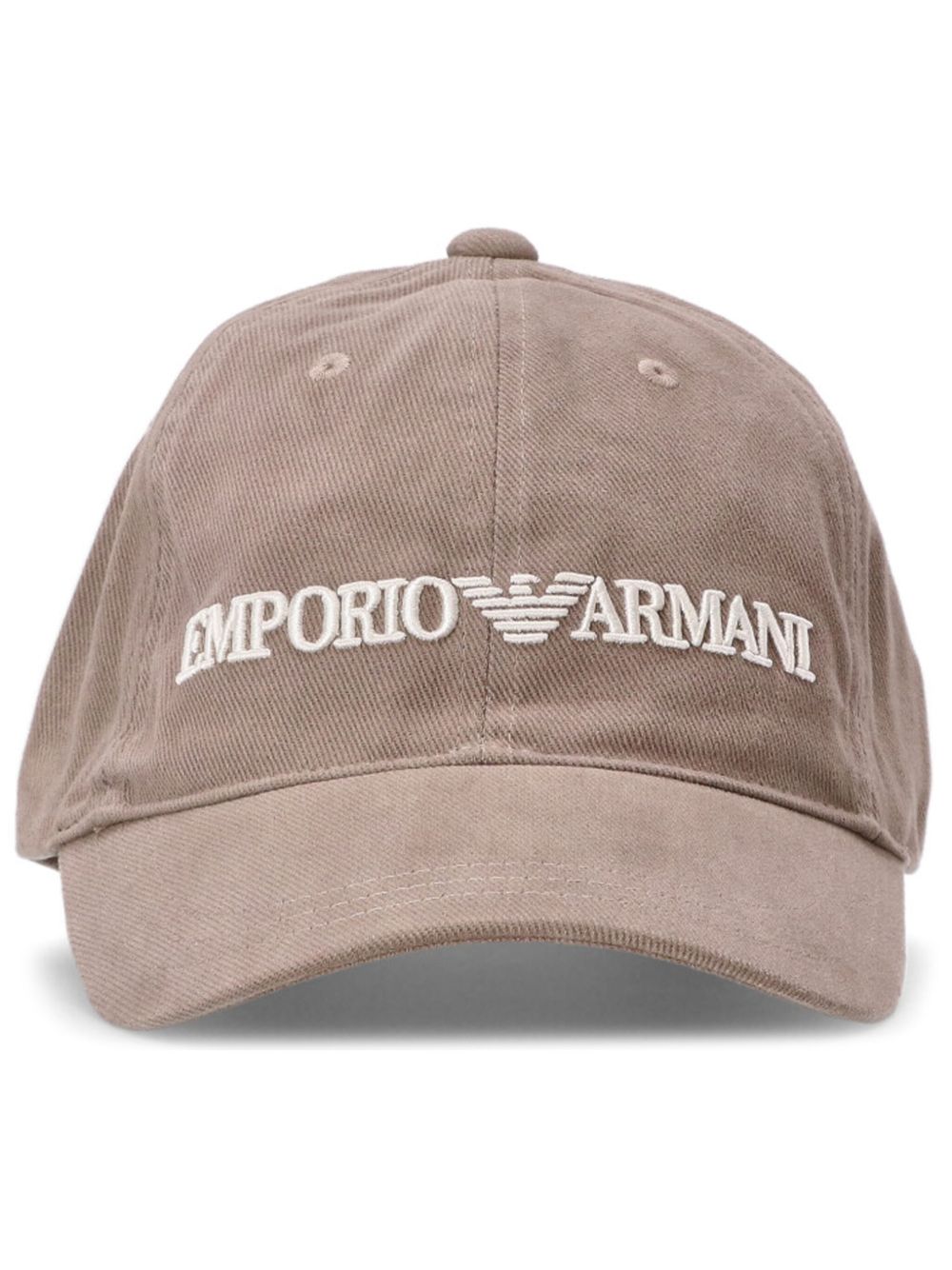 Emporio Armani logo棒球帽 - 中性色