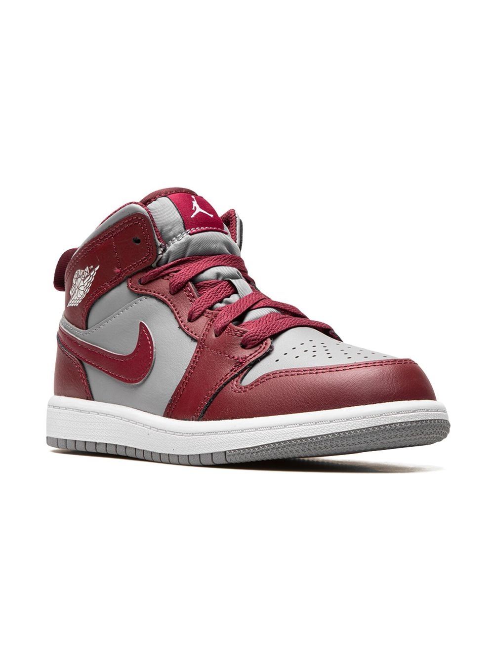 Jordan Kids Air Jordan 1 Mid 运动鞋 - 红色