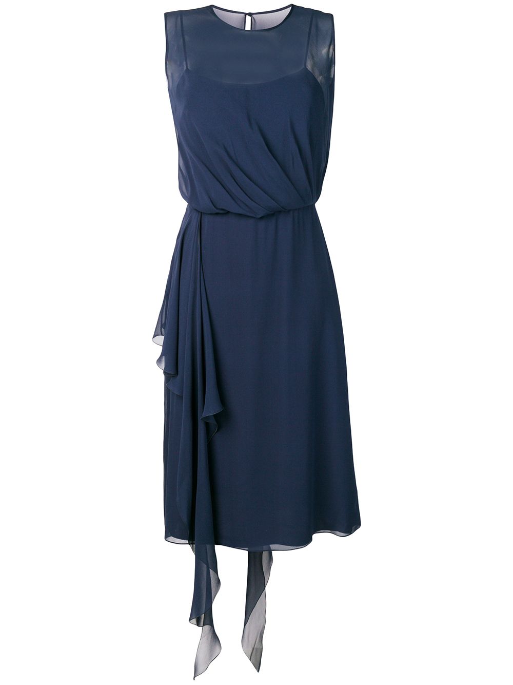 Max Mara Zenobia连衣裙 - 蓝色