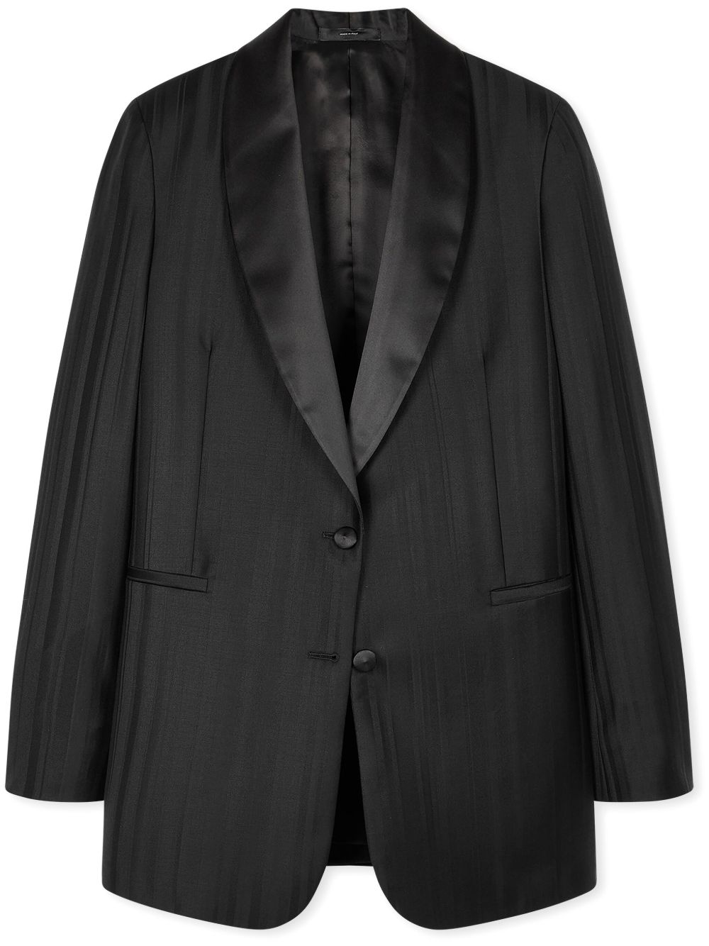 Paul Smith Shadow Stripe 西装夹克 - 黑色