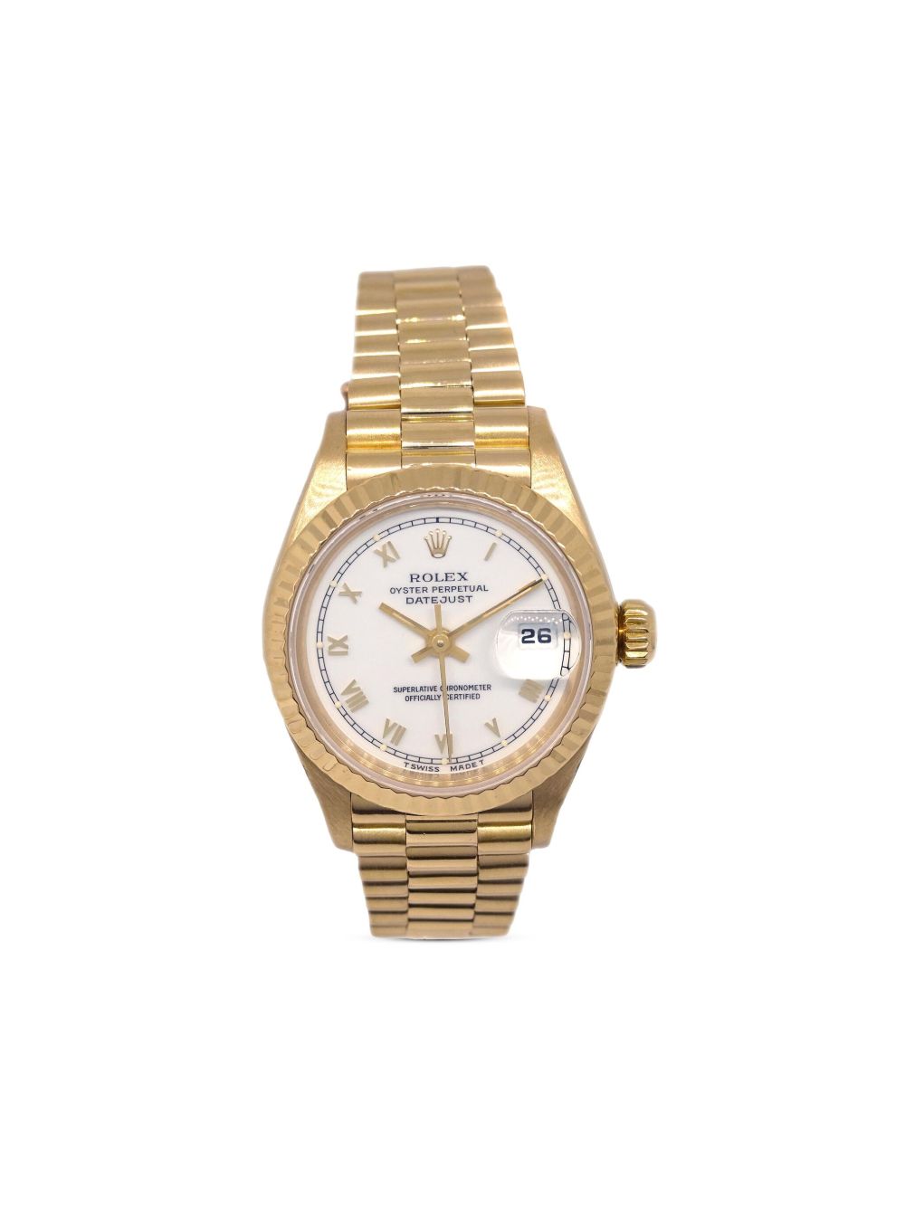 Rolex Datejust 26毫米腕表（1988年典藏款） - 白色