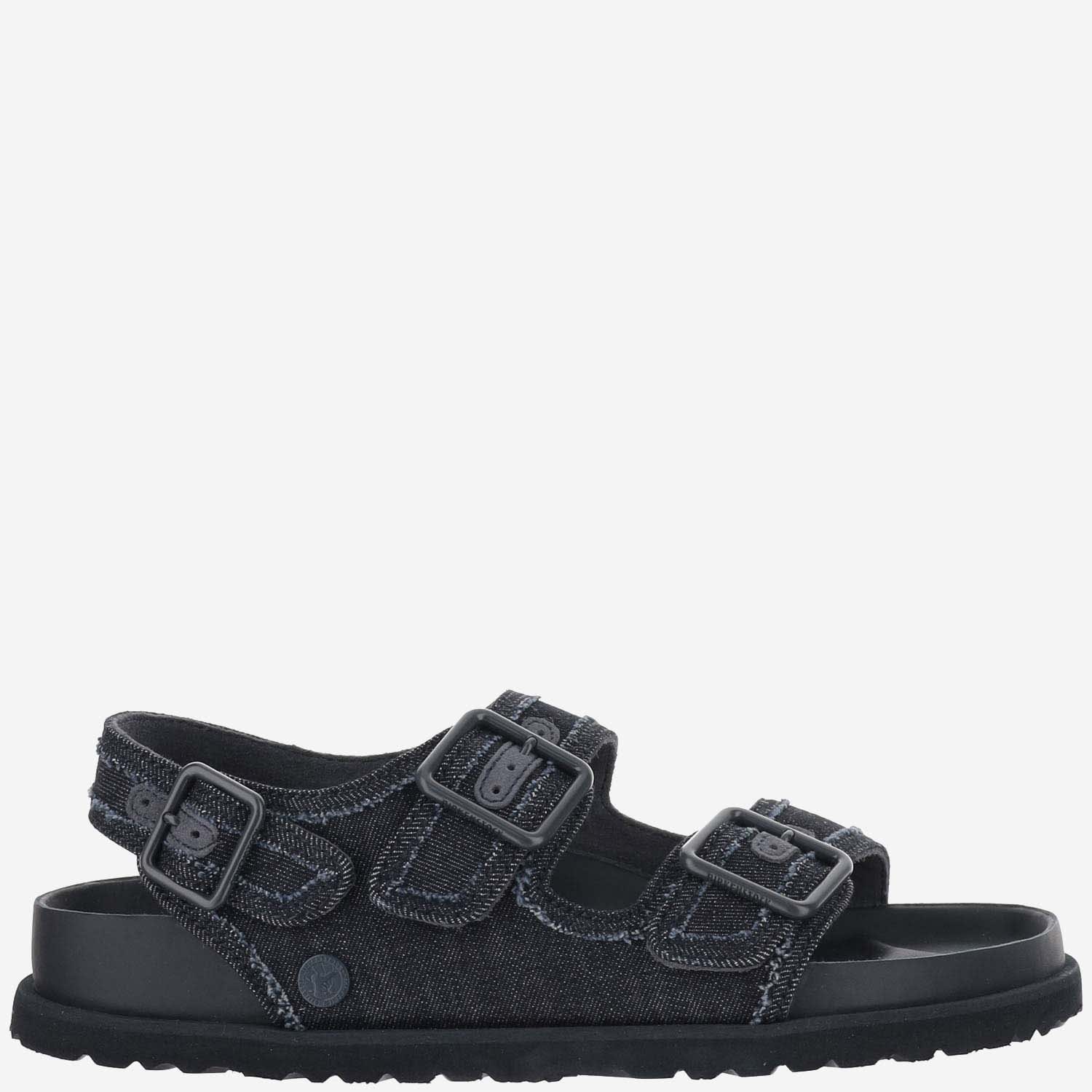 Birkenstock Dark Blue Denim Eternal Sunshine Milano Sandals