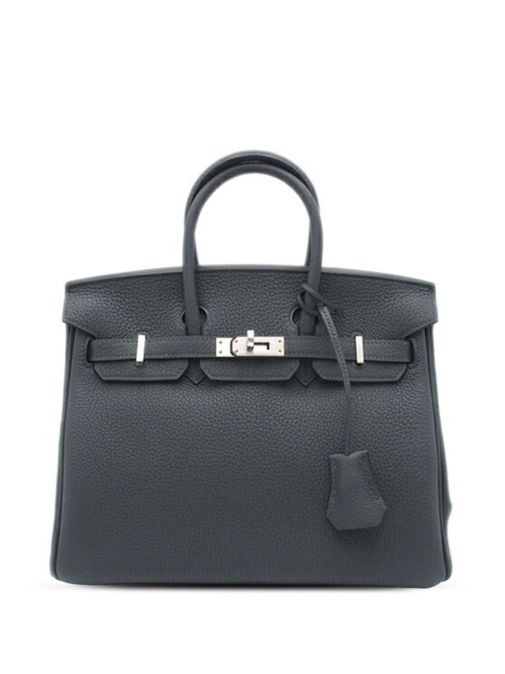 Hermès Pre-Owned Togo Birkin Retourne 25 手提包（2024年典藏款） - 灰色