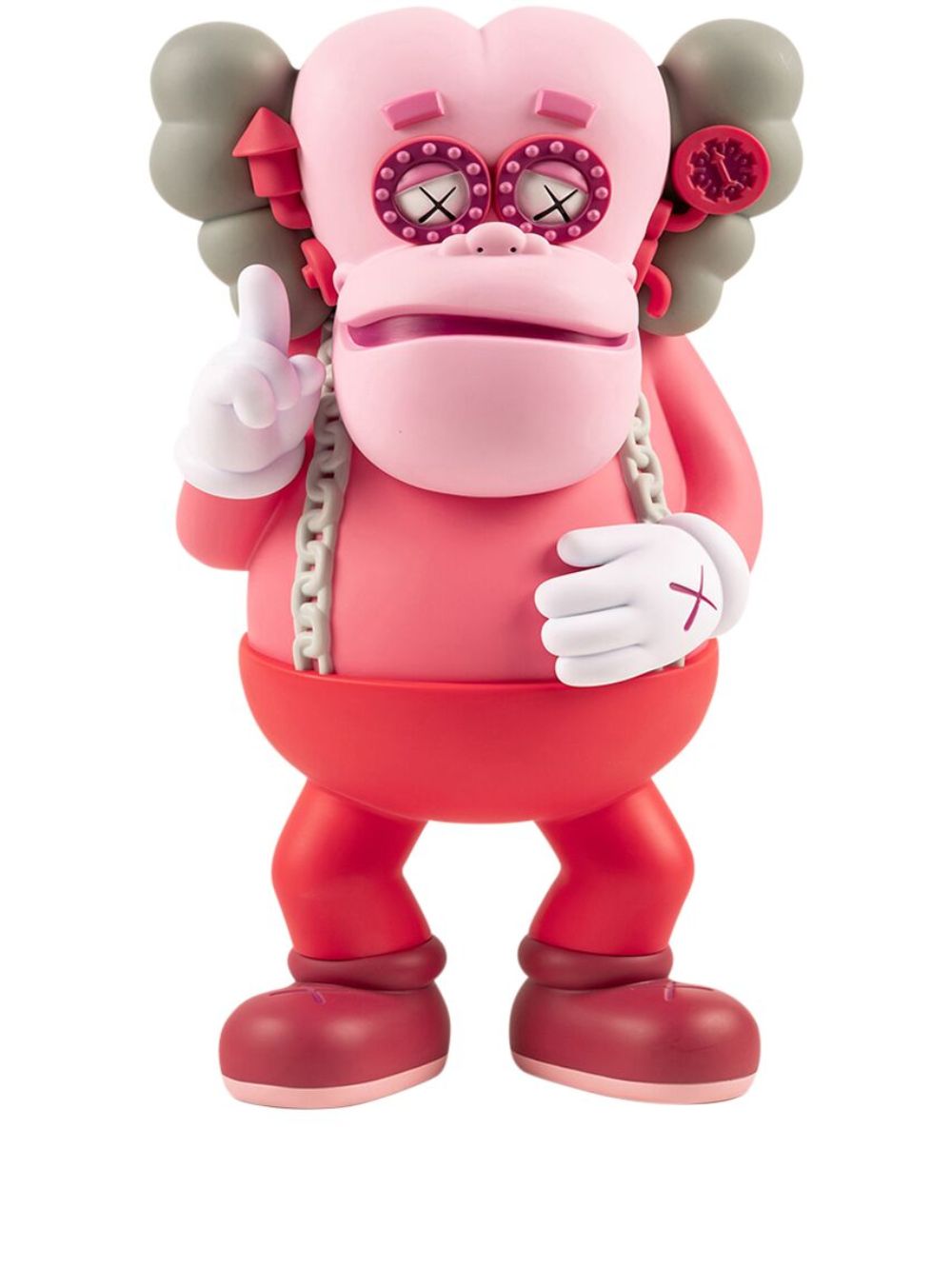KAWS Cereal Monsters Franken Berry 模型 - 粉色