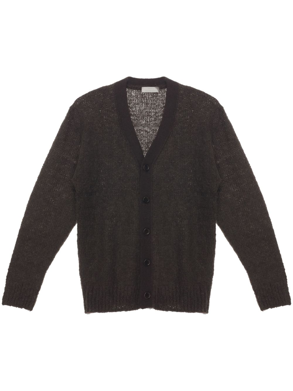 Amomento knitted cardigan - 褐色