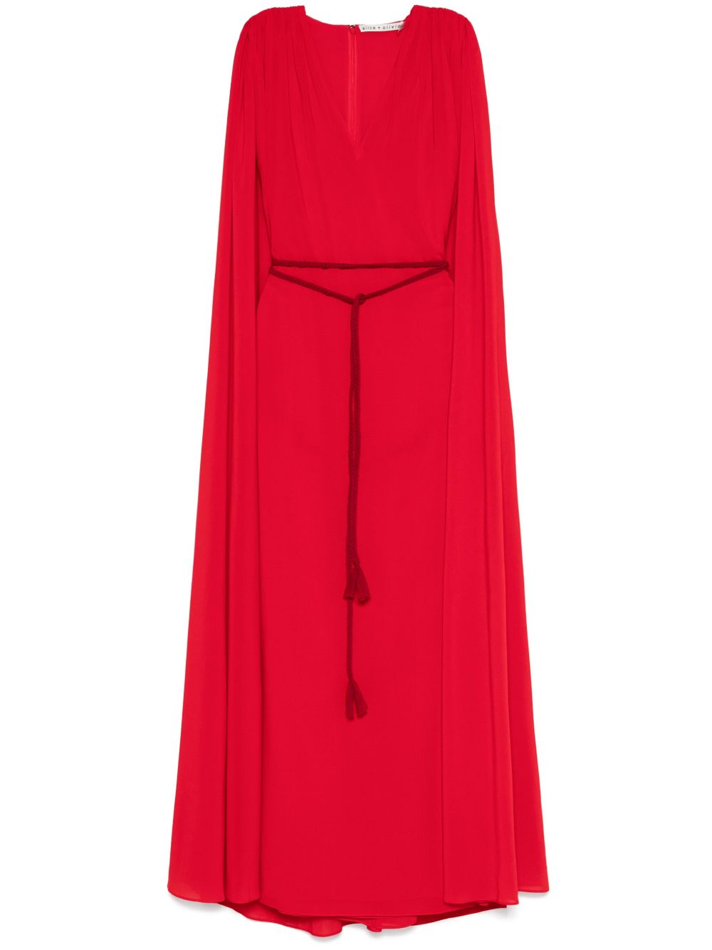 alice + olivia Zenaida 礼服 - 红色