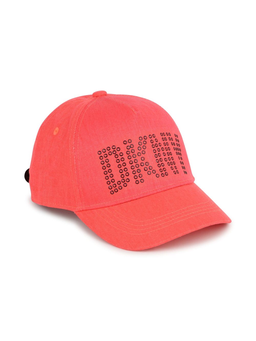 Dkny Kids 孔眼缀饰棒球帽 - 粉色