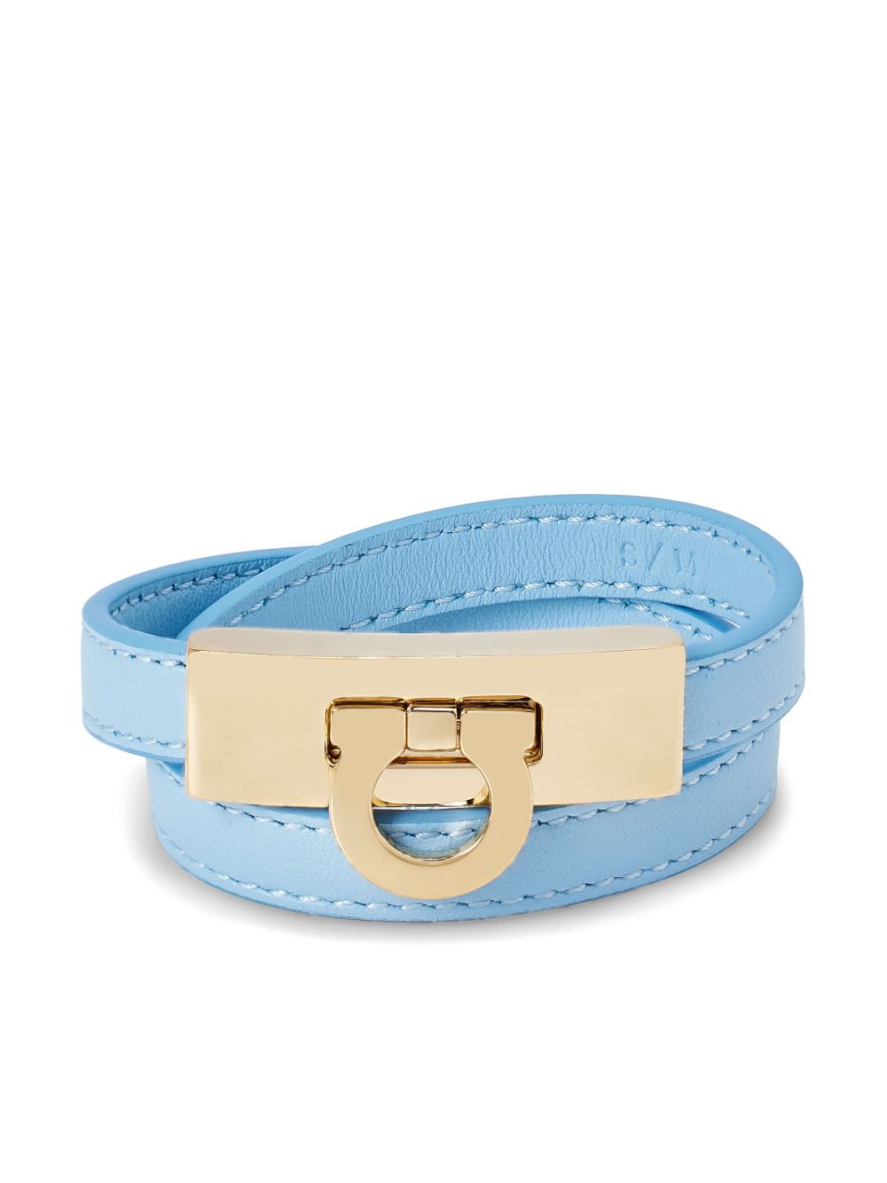 Ferragamo Gancini 双交叉手链 - 蓝色