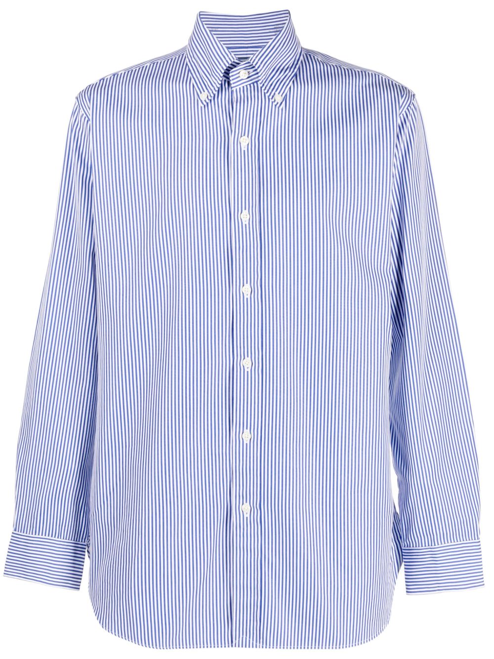 Polo Ralph Lauren 细条纹棉衬衫 - 蓝色