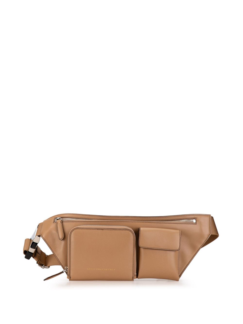Stella McCartney Pre-Owned Zipit 人造皮革腰包（2023年典藏款） - 褐色