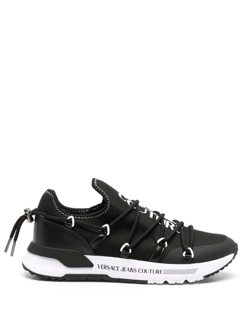 Versace Jeans Couture Dynamic 低帮运动鞋 - 黑色