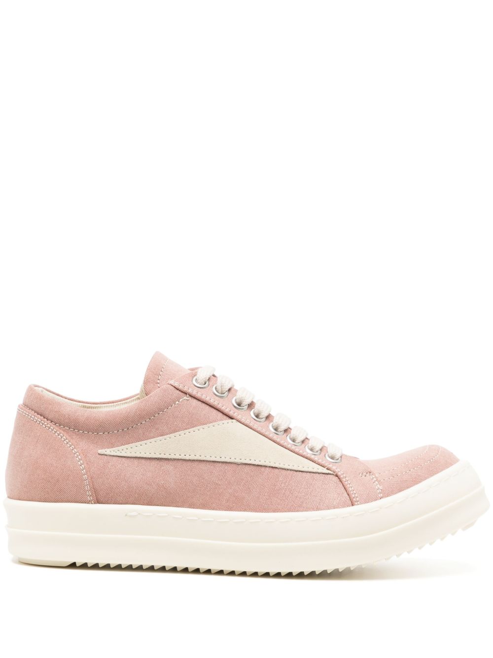 Rick Owens DRKSHDW Lido Vintage 系带运动鞋 - 粉色