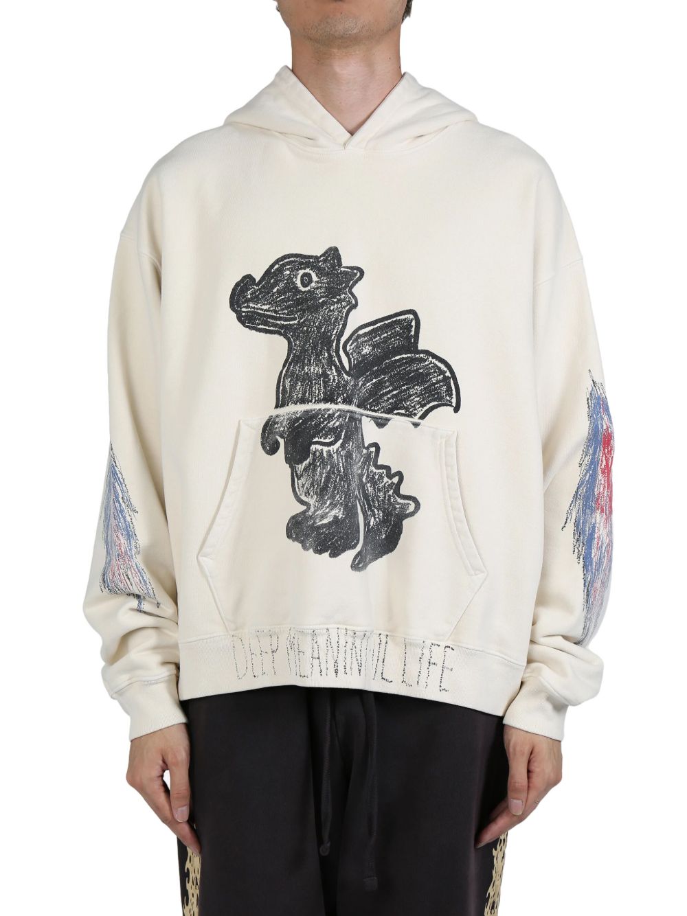 D-R-G-N Men Meaning hoodie - 中性色