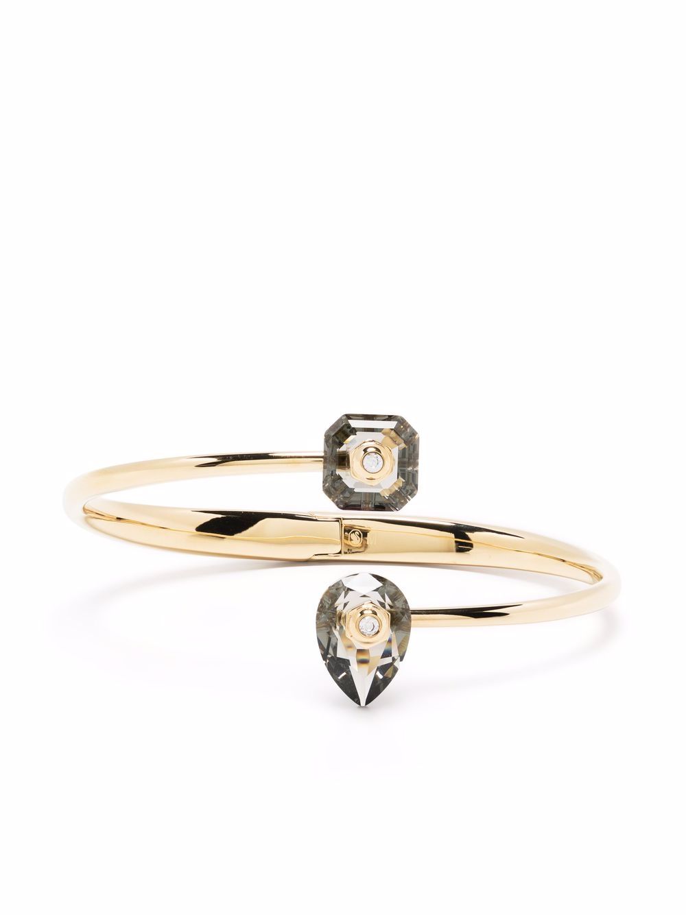 Swarovski Numina 水晶缀饰手镯 - 金色