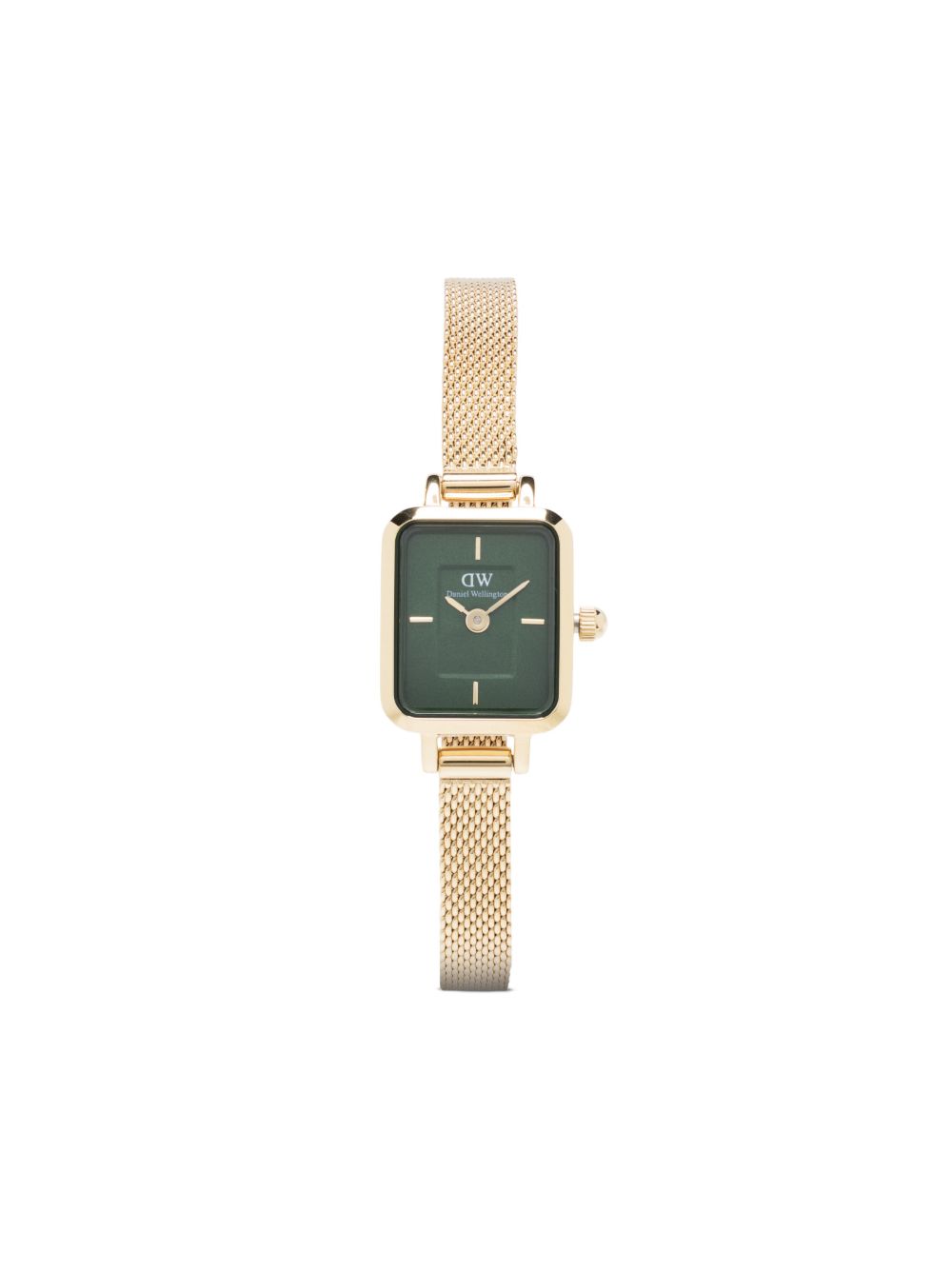 Daniel Wellington Quadro Mini 19毫米腕表 - 绿色