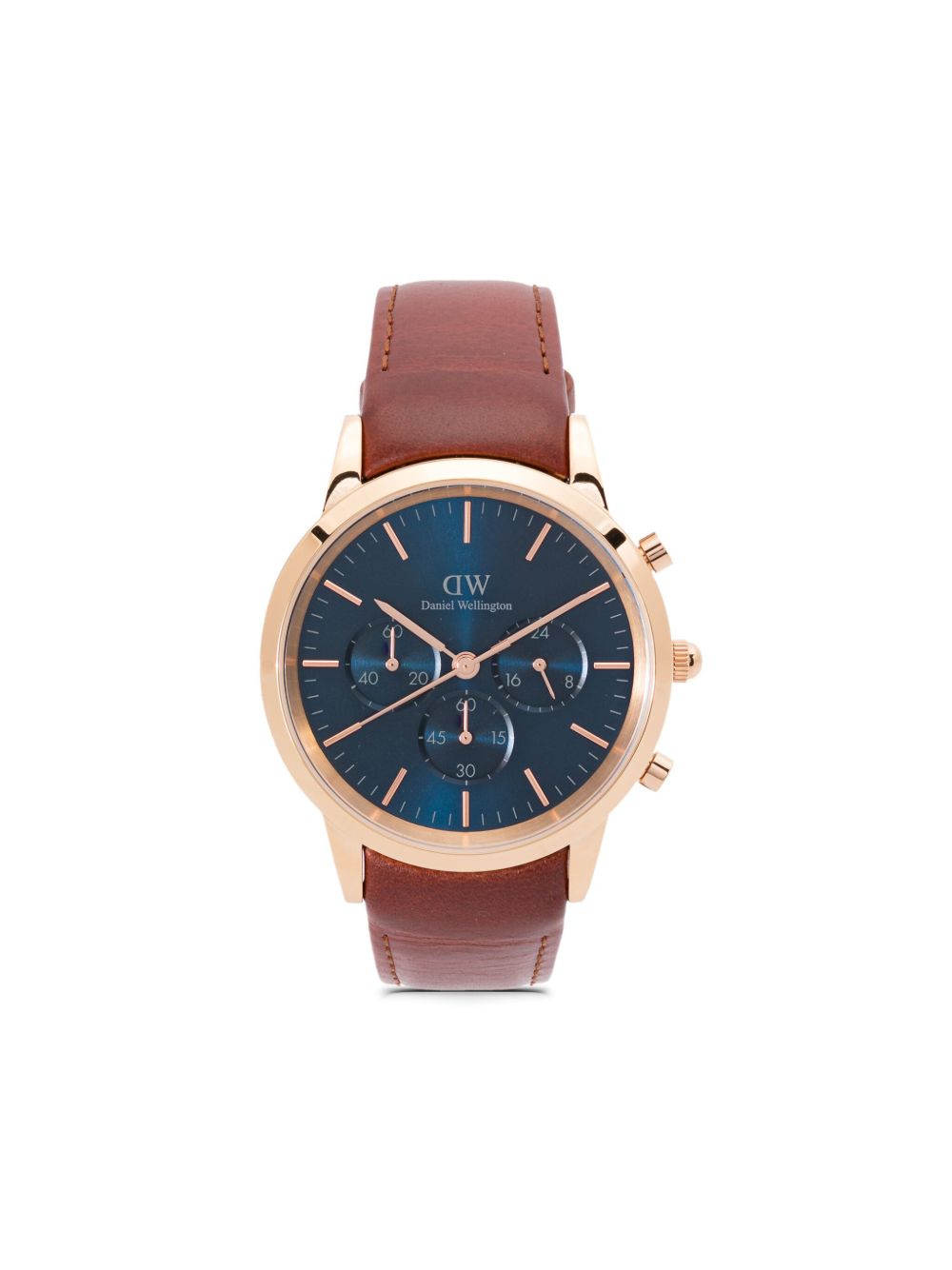 Daniel Wellington Iconic Chronograph St Mawes 42毫米腕表 - 蓝色
