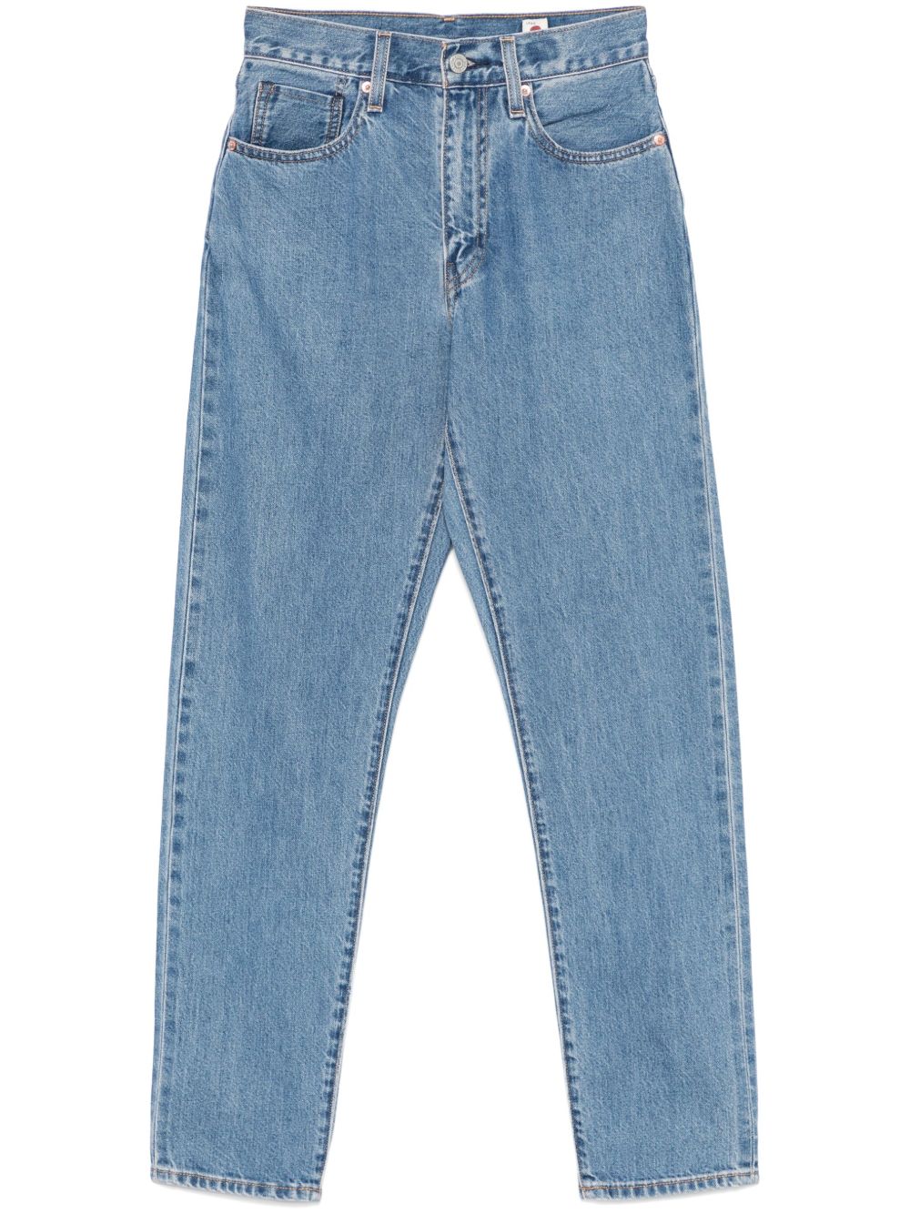 Levi's 高腰牛仔裤 - 蓝色