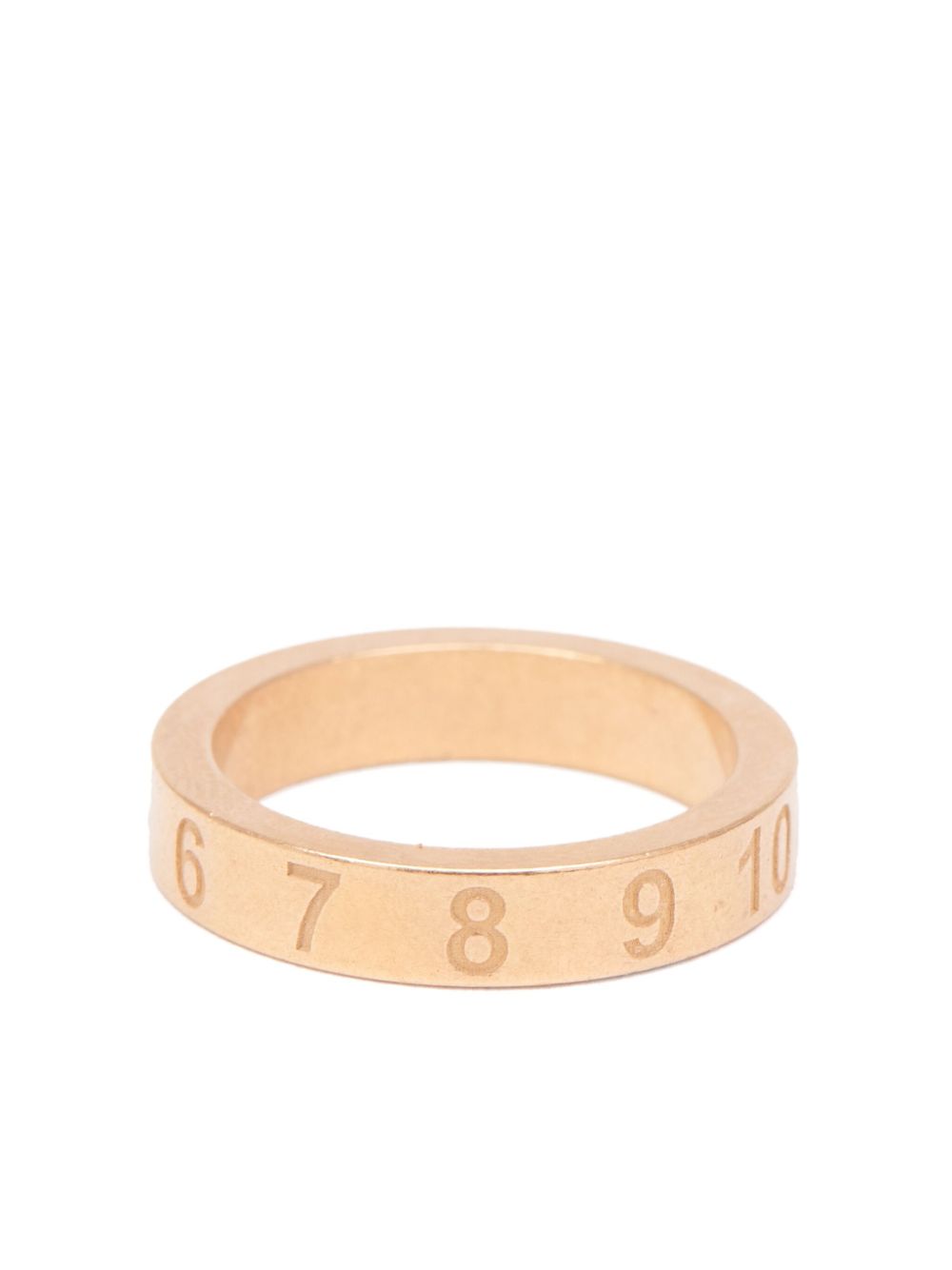 Maison Margiela Numerical 雕刻戒指 - 金色