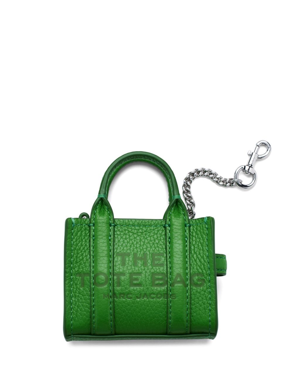 Marc Jacobs The Nano Tote 吊坠 - 绿色