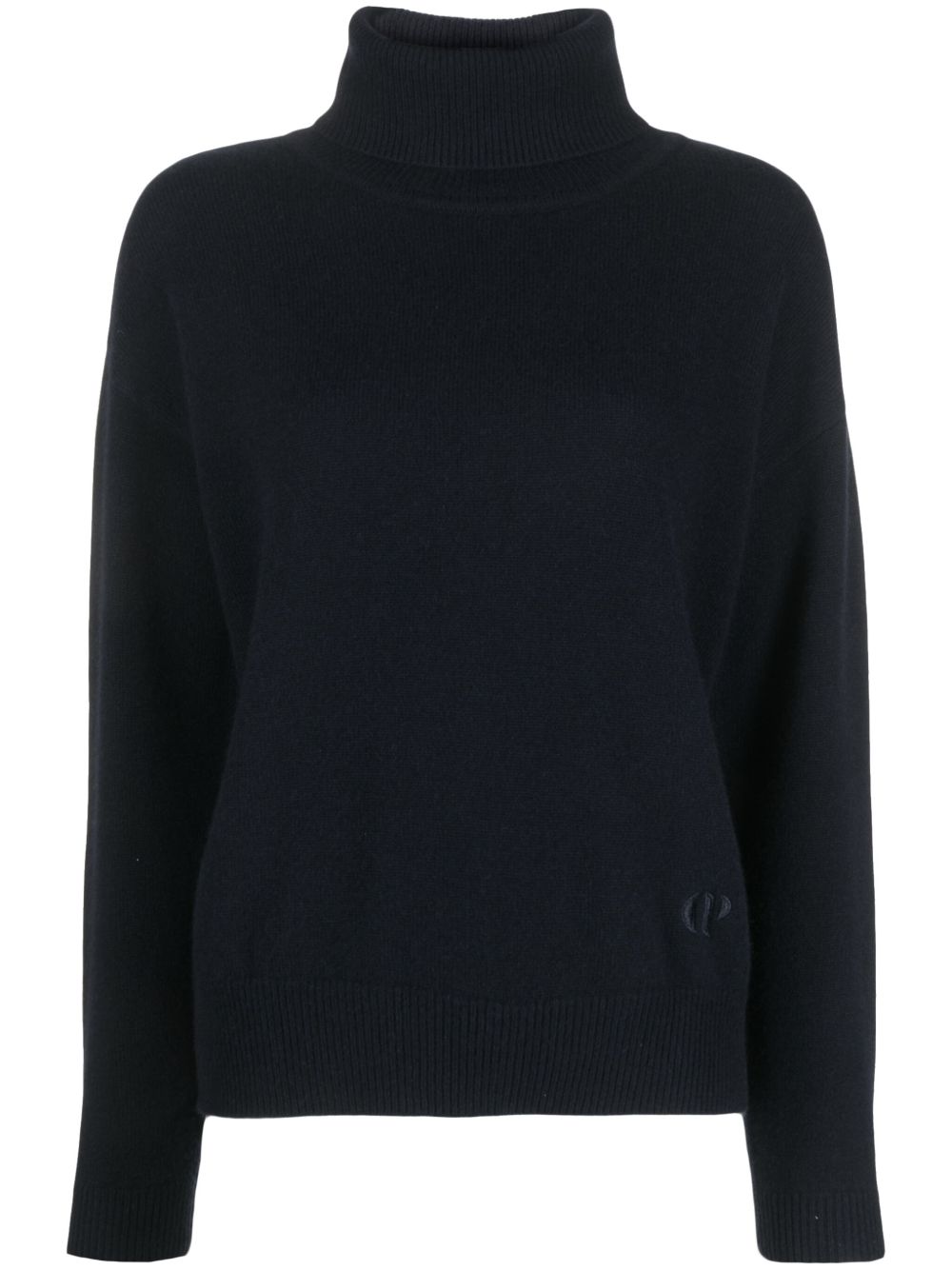 Claudie Pierlot 高领羊绒毛衣 - 蓝色