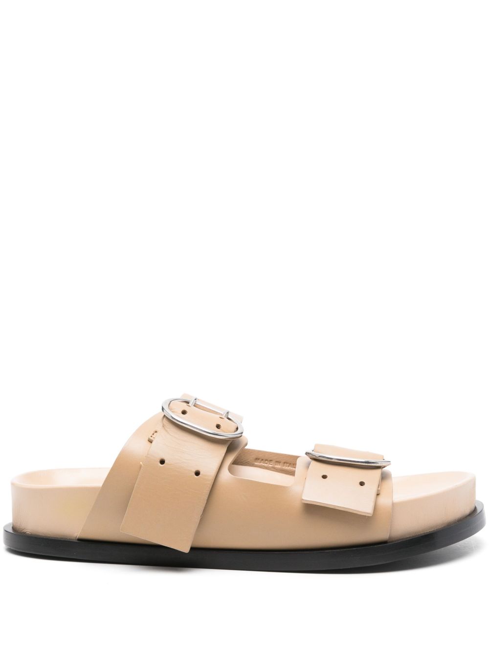 Jil Sander Pre-Owned 皮质凉鞋（典藏款） - 中性色