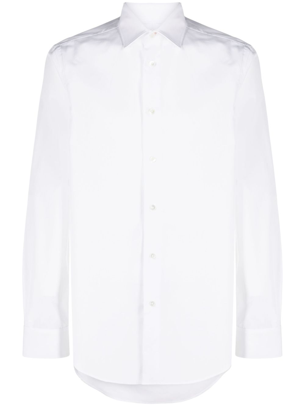 Paul Smith Signature Stripe 袖口棉衬衫 - 白色
