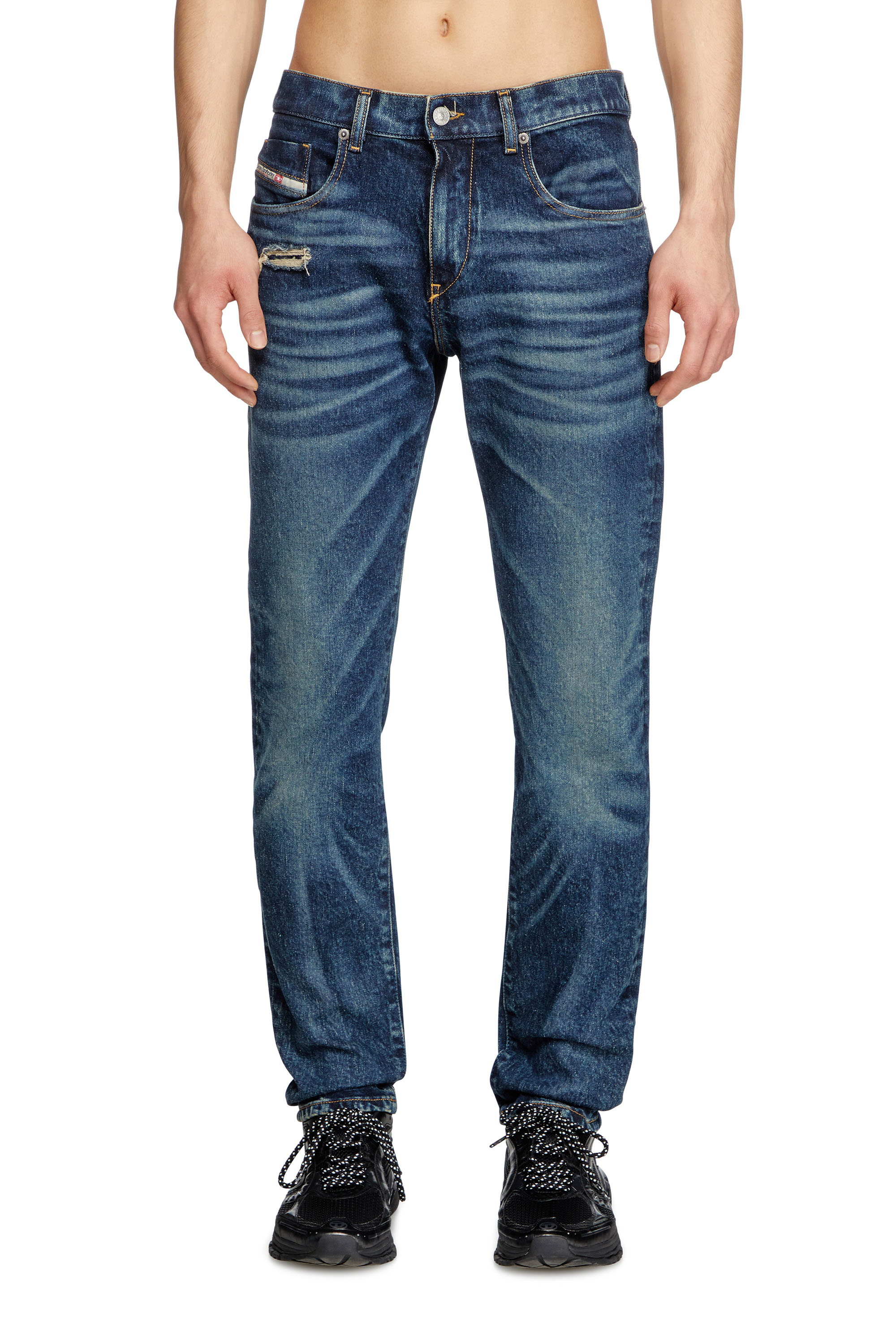 Diesel - Slim Jeans - 2019 D-Strukt - Jeans - Man - Blue