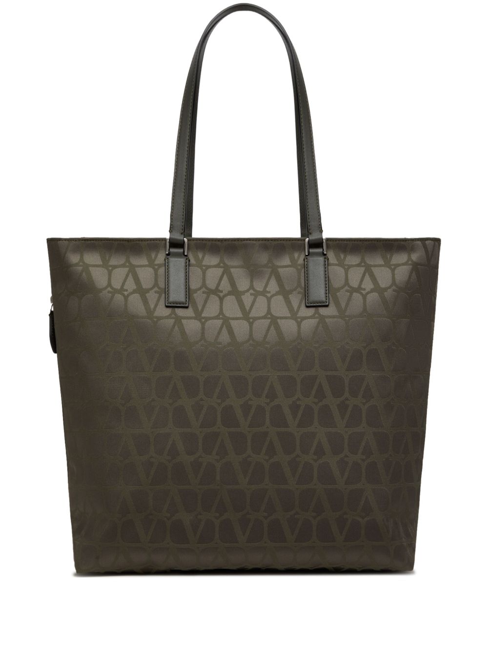 Valentino Garavani Toile Iconographe 手提包 - 绿色
