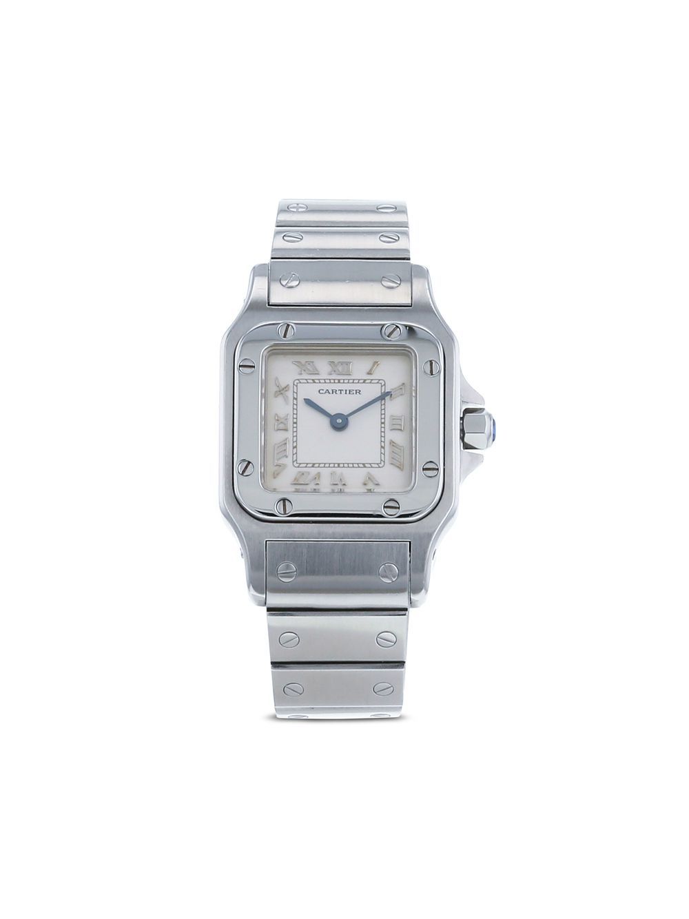 Cartier Santos Galbée 腕表（1990年代典藏款） - 白色