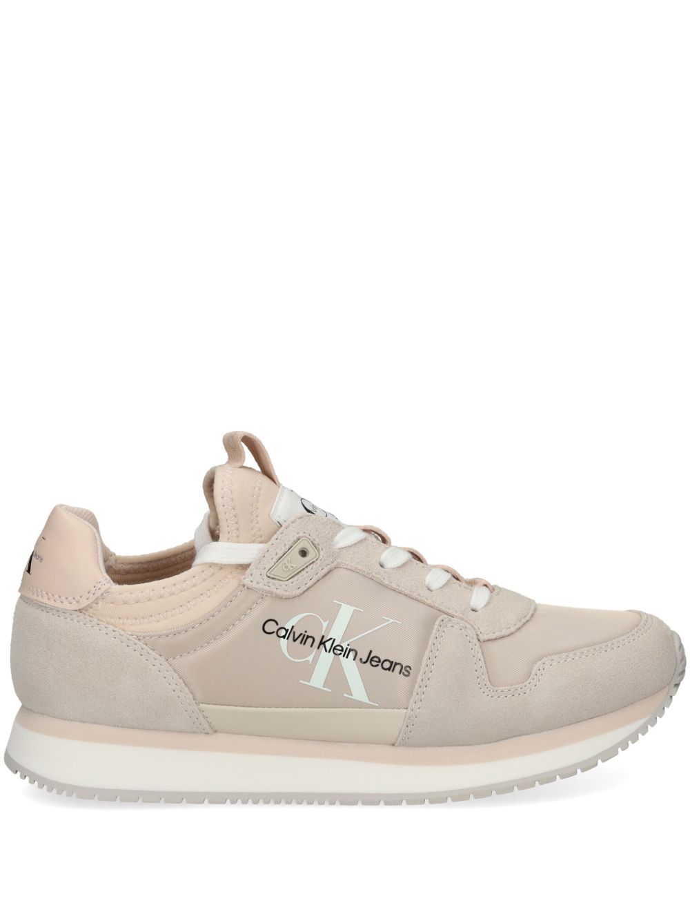 Calvin Klein Jeans logo运动鞋 - 中性色