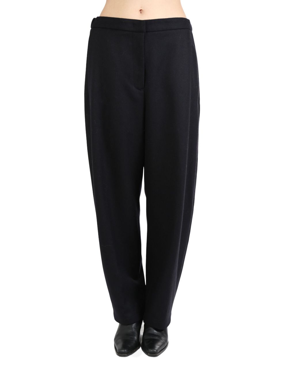 Jil Sander tapered trousers - 黑色