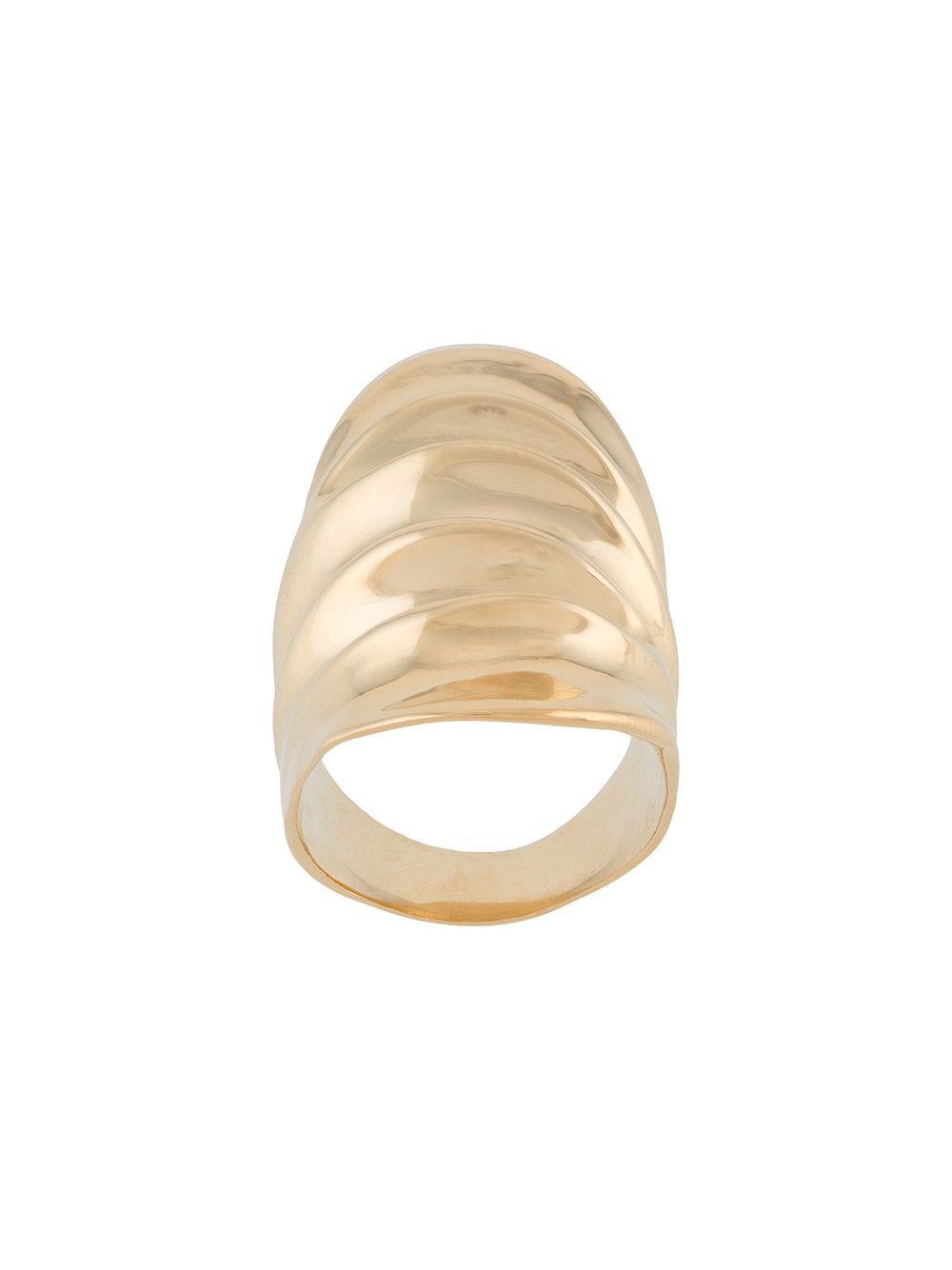 Annelise Michelson Draped 戒指 - 金色