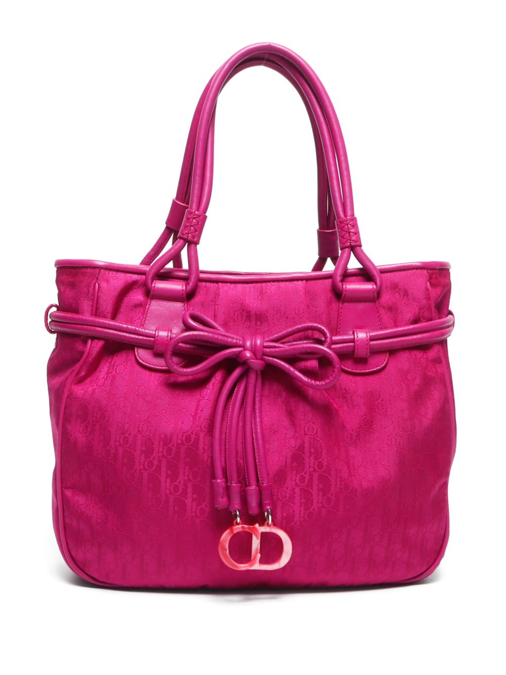 Christian Dior Pre-Owned Trotter 手提包（2008年典藏款） - 粉色