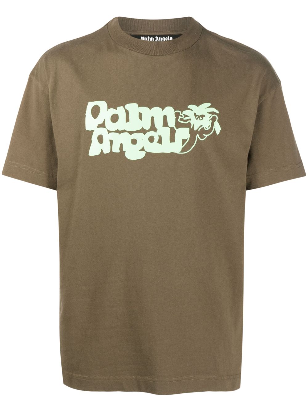 Palm Angels Viper T恤 - 绿色