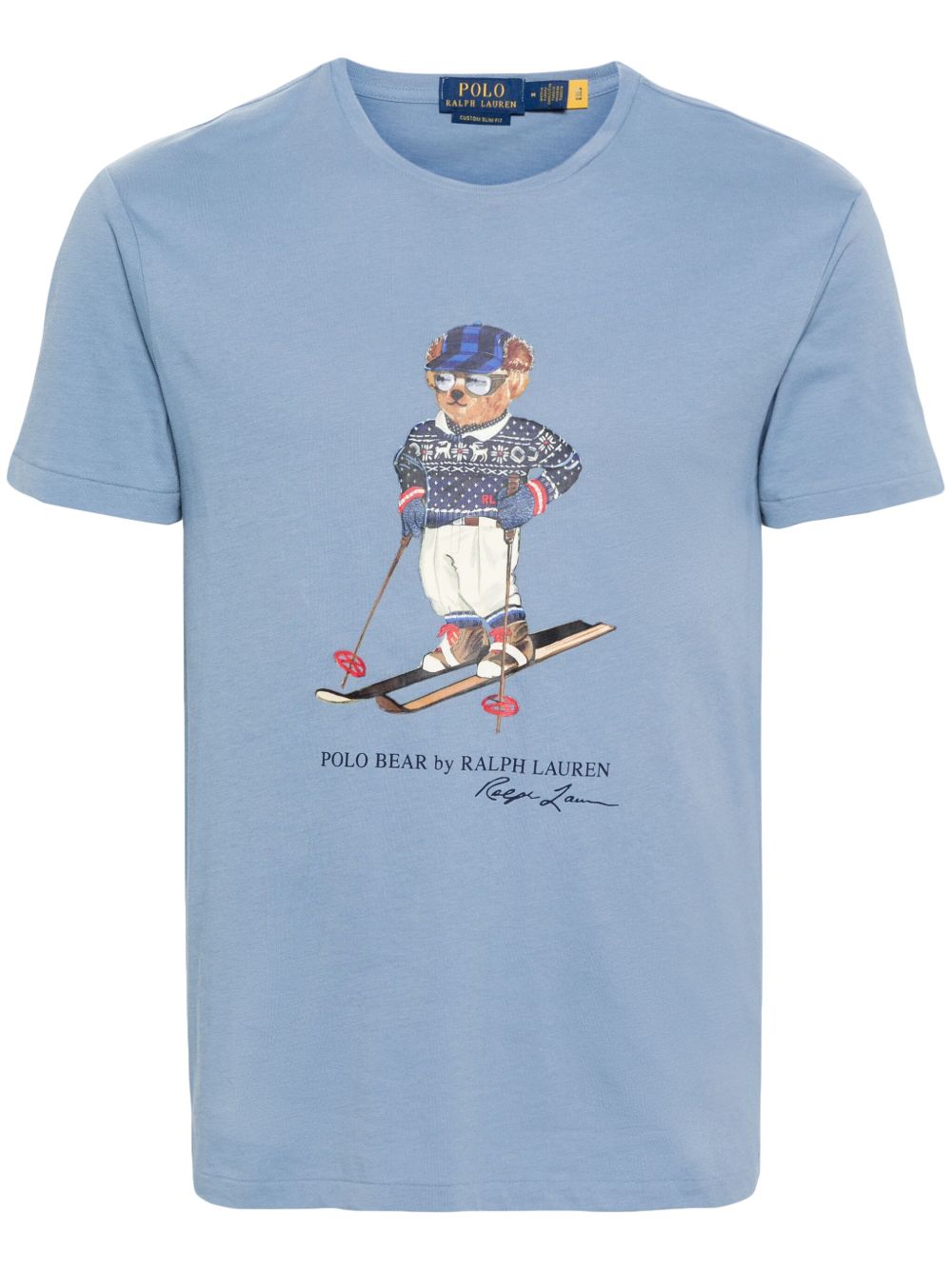 Polo Ralph Lauren Polo Bear 棉T恤 - 蓝色