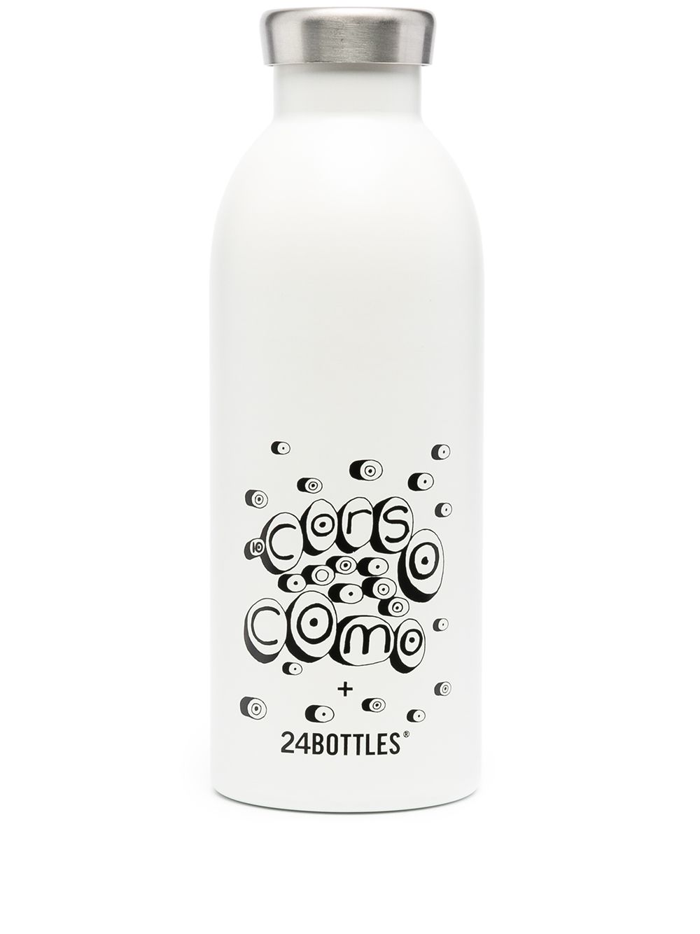 10 CORSO COMO x 24Bottles logo水瓶 - 白色
