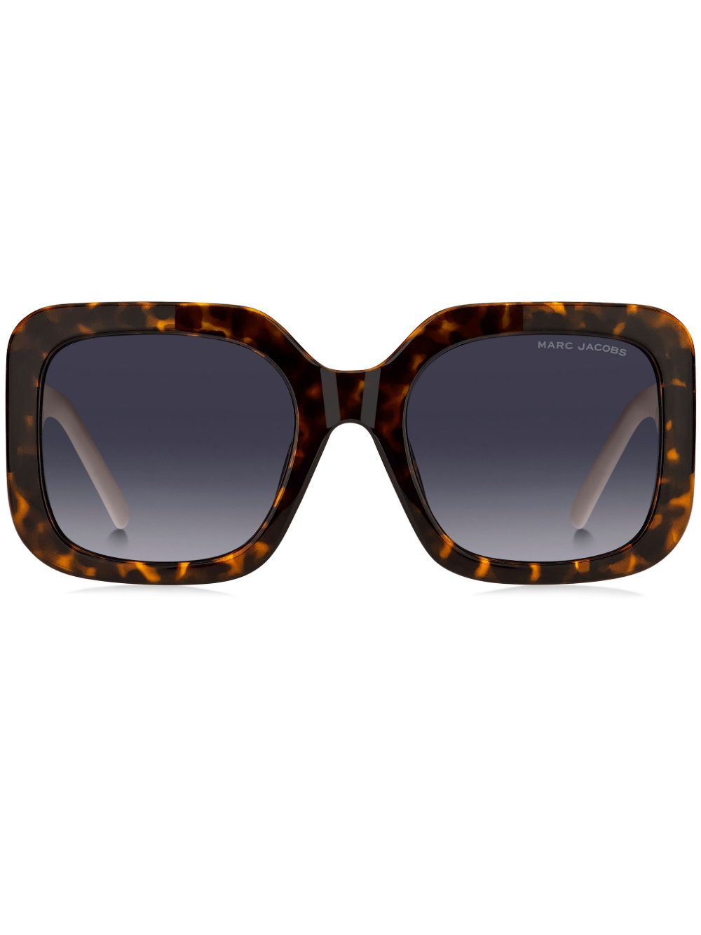 Marc Jacobs Eyewear 方框太阳眼镜 - 褐色