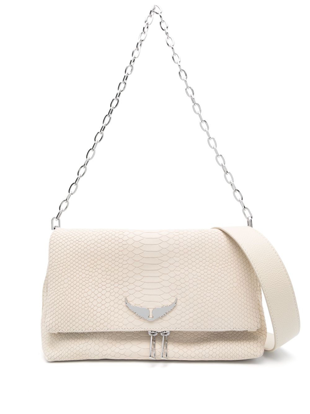 Zadig&Voltaire Rocky 皮质单肩包 - 中性色
