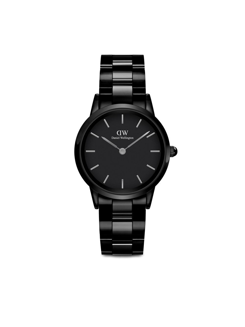 Daniel Wellington Iconic Link Ceramic 28毫米腕表 - 黑色
