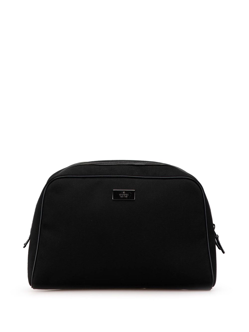 Gucci Pre-Owned 帆布小袋（2000-2015年典藏款） - 黑色